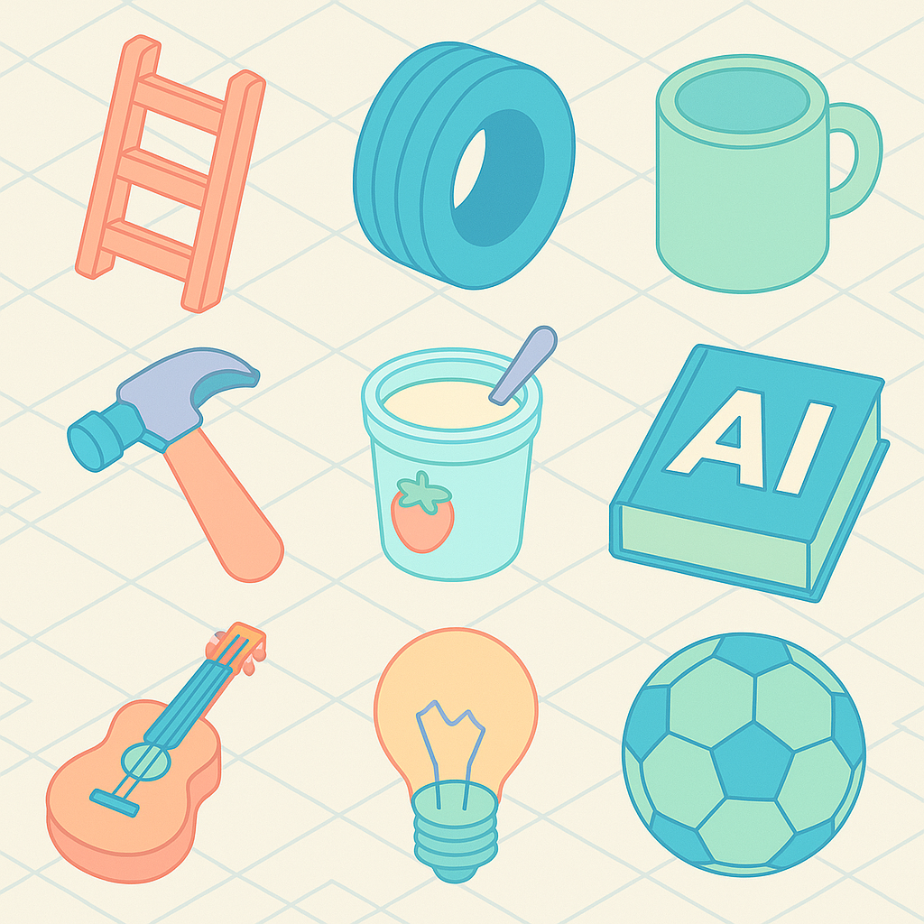 Isometrický plochý design styl