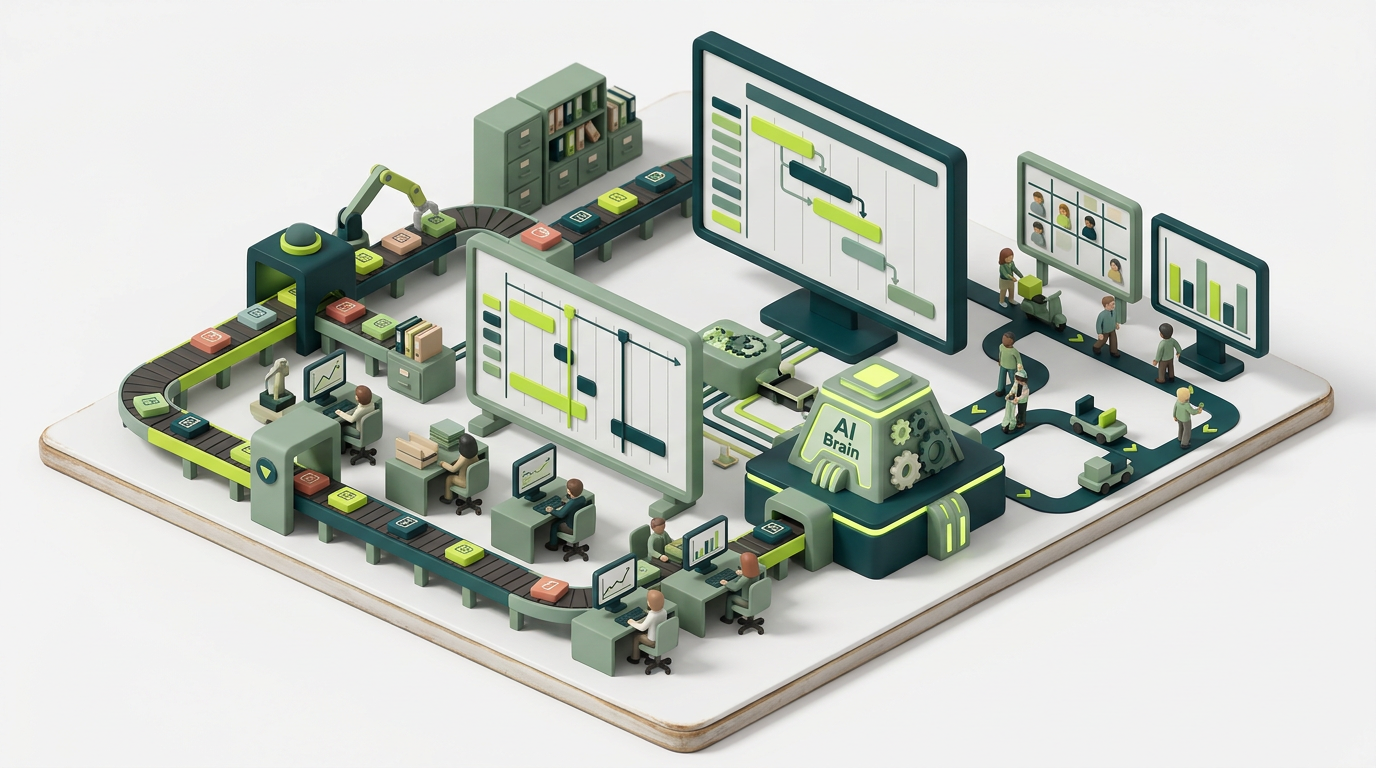 Projekty pod kontrolou. Automaticky.