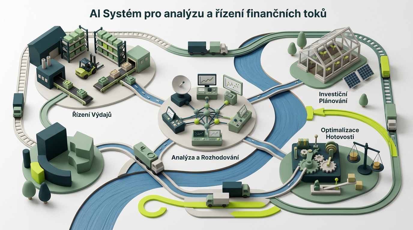 AI Systém pro analýzu a řízení finančních toků