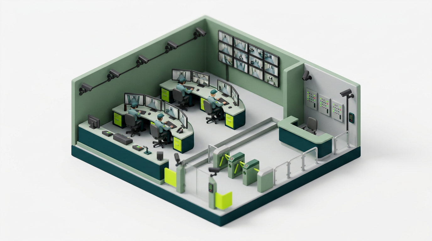 AI monitoring fyzické bezpečnosti ve výrobním a skladovém prostředí
