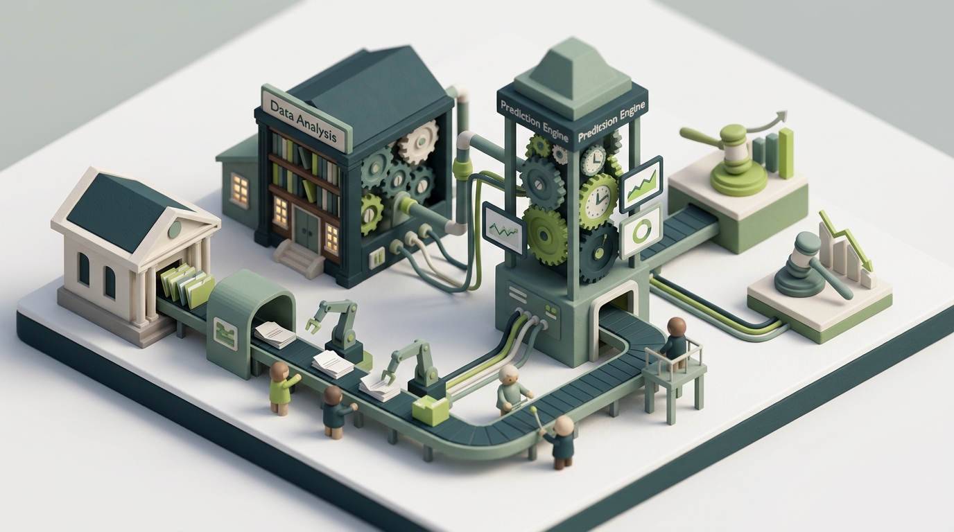 Předvídejte výsledky soudních sporů